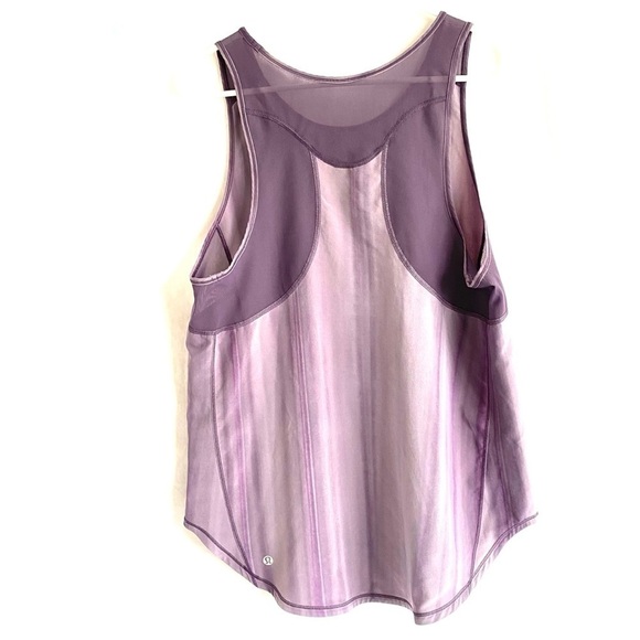 Lululemon Women athletic violet tank top - Picture 2 of 4